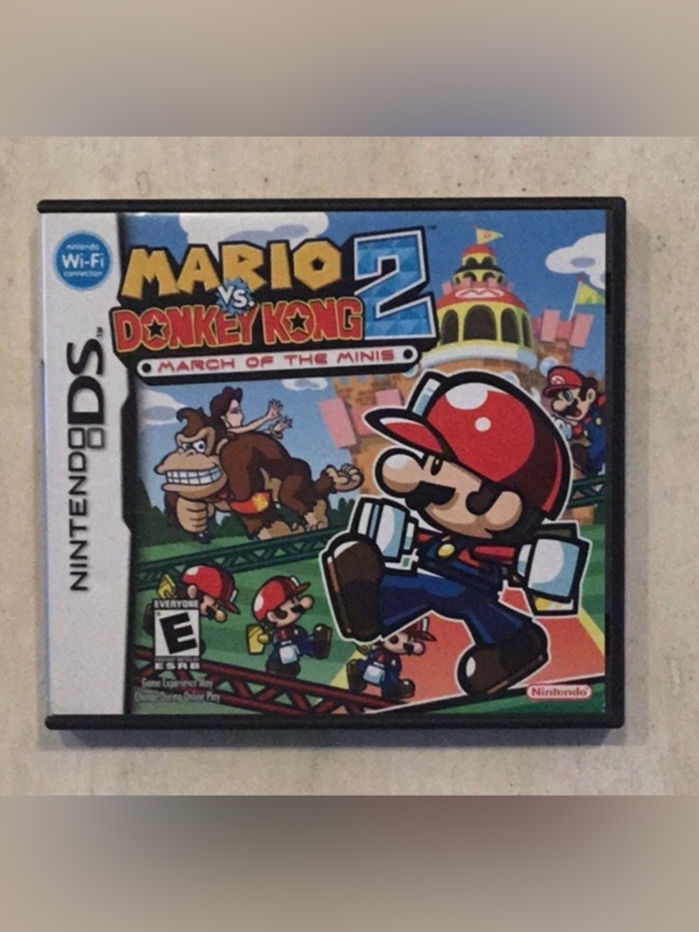 Mario Vs Donkey Kong 2 Nintendo DS Game March Of The Minis CIB